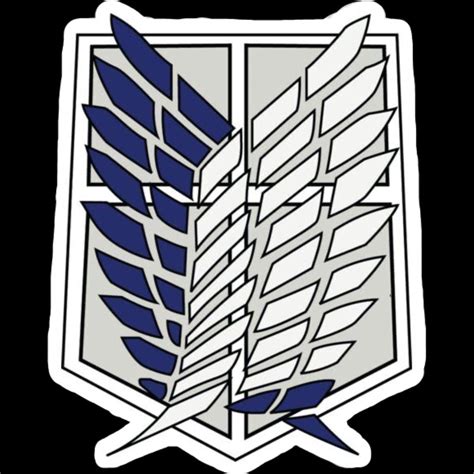 Insignia de la Legión de Reconocimiento de Attack on Titan