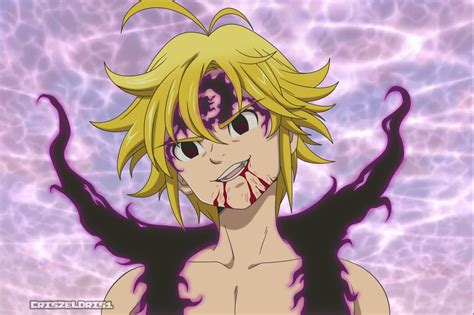 Meliodas sonrojado