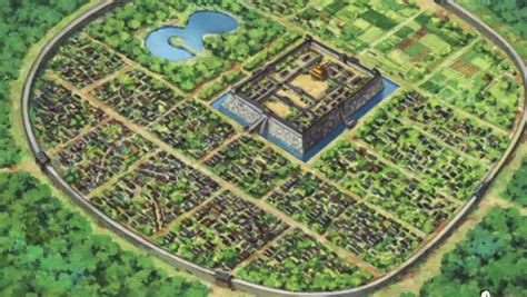 Mapa del Seireitei y Rukongai en Bleach