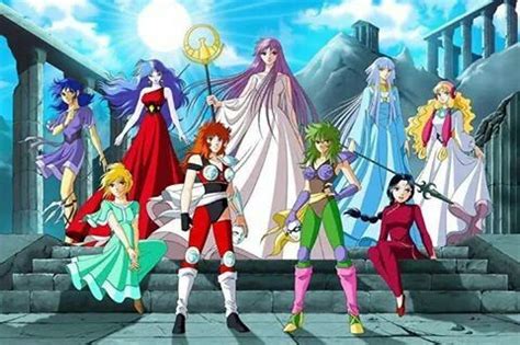 Personajes femeninos de Saint Seiya