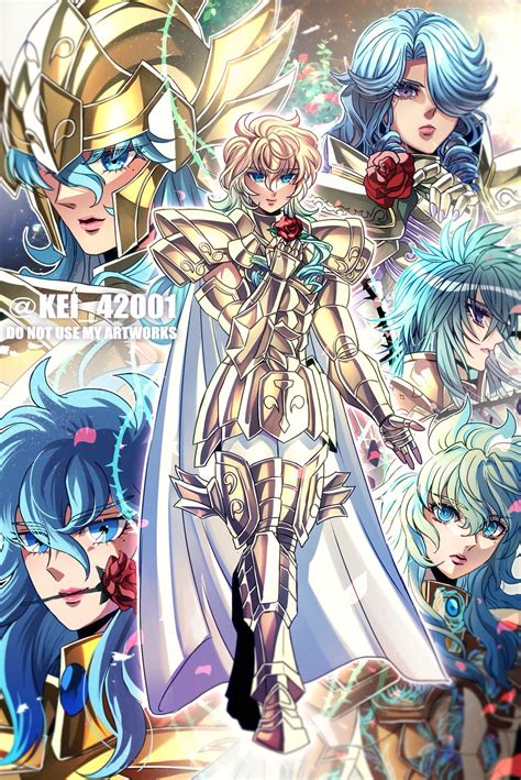 Personajes masculinos de Saint Seiya en doujinshi