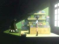 Urahara hablando con Rukia sobre el pasado de los Quincy