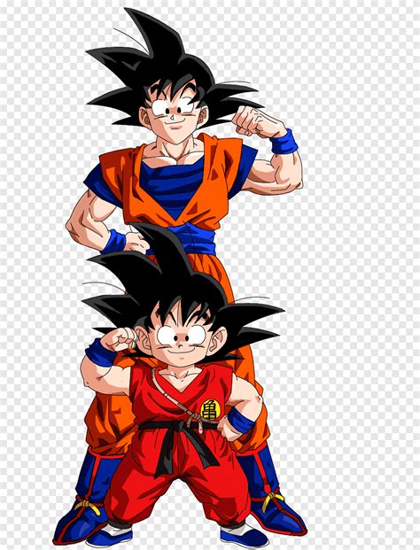 Son Goku y su hijo Son Gohan
