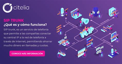 Diagrama de cómo funciona un SIP Trunk