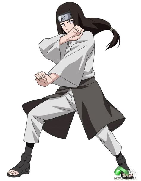 Neji Hyuga en pose de batalla