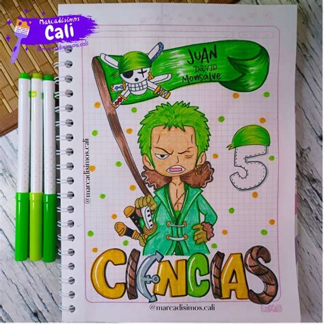 Cuadernos y decoración de One Piece
