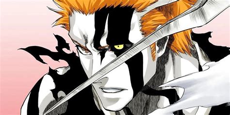 Portada del manga Bleach con Ichigo Kurosaki en su forma Hollow