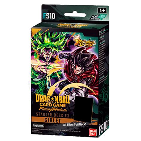 Starter Deck de Dragon Ball Super Card Game Fusion World