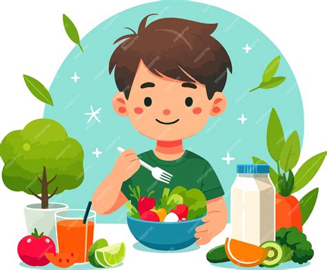 Niño comiendo felizmente con un plato de Dragon Ball