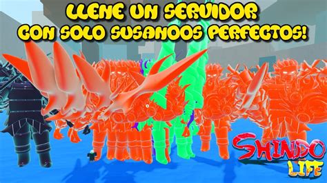 Comparativa de Susanoos Perfectos