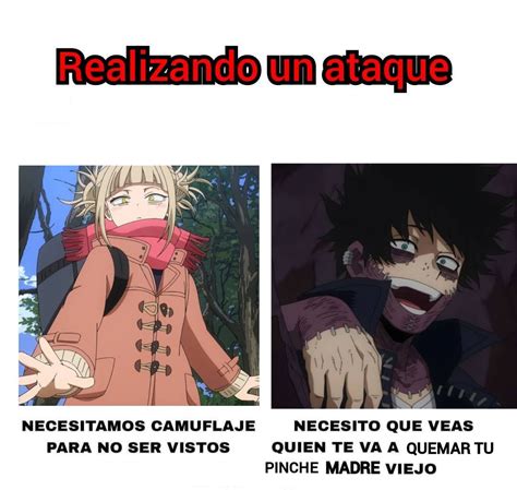 Himiko realizando un ataque mágico