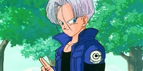 Bulma y Trunks discutiendo en Capsule Corp