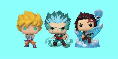 Variedad de figuras Funko Pop de anime