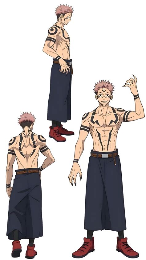 Sukuna en posesión del cuerpo de Itadori