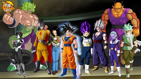Equipo del Universo 7 en el Torneo del Poder