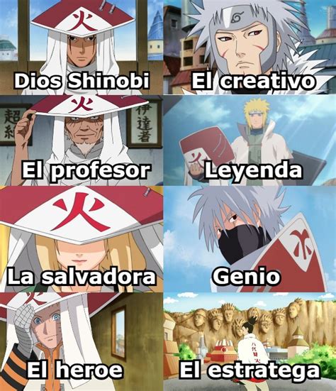 Diagrama comparativo de habilidades de Minato y el Cuarto Raikage
