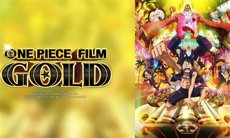 Cartel promocional de One Piece Film Gold
