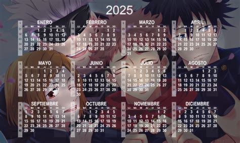 Calendario de lanzamientos manga Jujutsu Kaisen