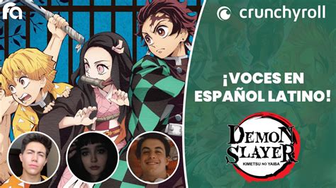 Comparativa de doblaje Demon Slayer