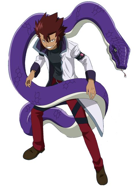 Cobra (Erik) con su serpiente Cubellios