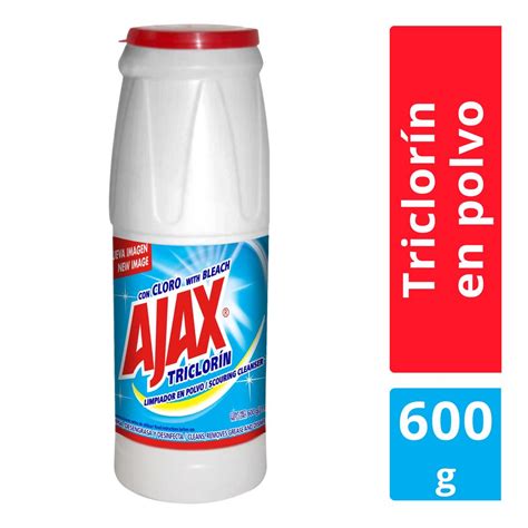 Envase de Ajax Limpiador en Polvo