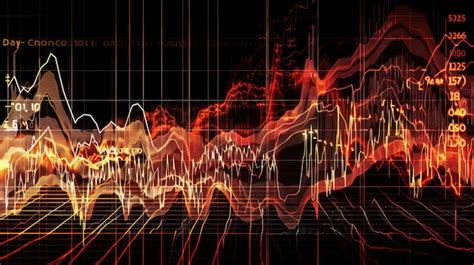 Gráfico que muestra la volatilidad del mercado financiero
