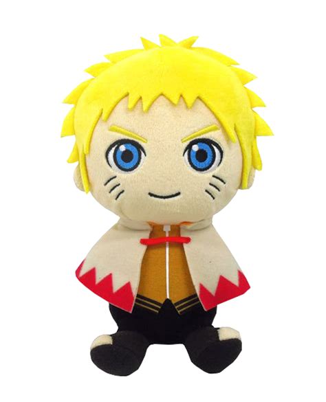 Peluche de Naruto Uzumaki adolescente con su traje clásico y bandana