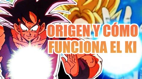 Infografía sobre el uso del Ki en Dragon Ball