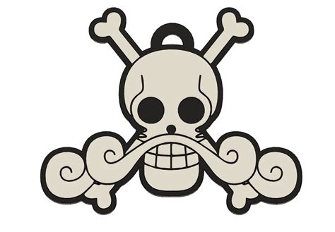 Representación del Jolly Roger de Gol D. Roger