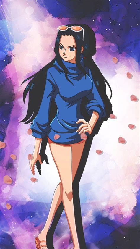 Ilustración de Nico Robin en diferentes poses