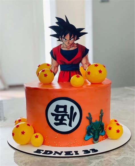 Tarta de cumpleaños de Dragon Ball