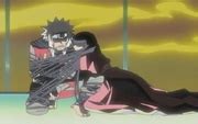 Jiraiya atrapado por Kotohime