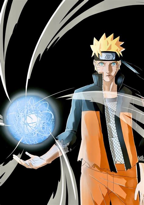 Entrenamiento de Naruto para el Rasengan