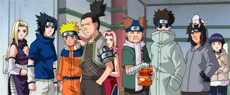 Encuentro de Naruto con los genin de la Arena