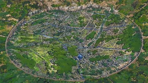 Mapa de las Cinco Grandes Aldeas Ninja
