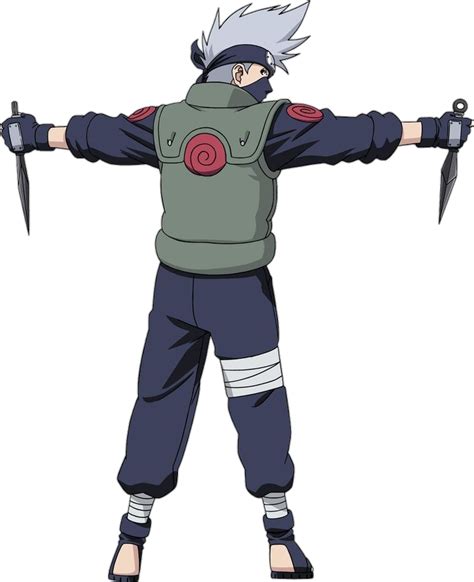 Diseño conceptual de Kakashi Hatake