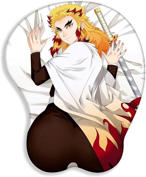 Alfombrilla de ratón 3D de personaje de anime