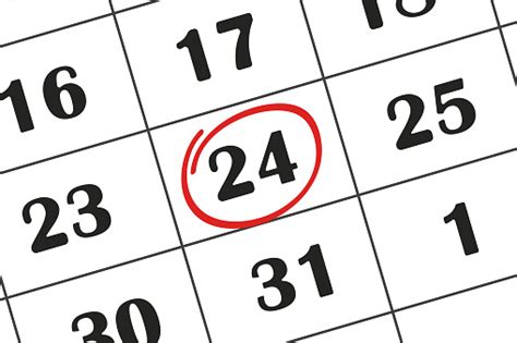 Calendario con fecha de envío marcada