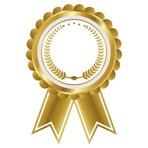 Emblema de premio y equipo amigable