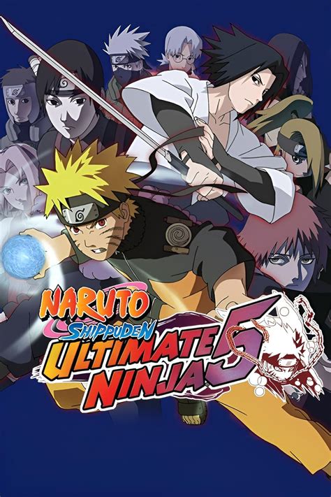 Portada del videojuego Naruto Shippuden: Ultimate Ninja 5