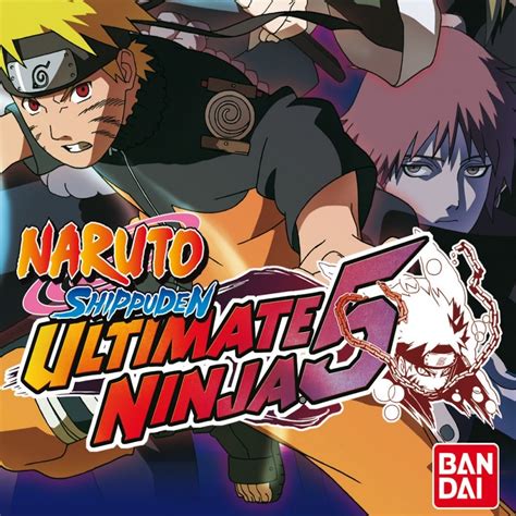 Captura de pantalla del menú principal de Naruto Shippuden: Ultimate Ninja 5