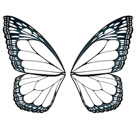 Ilustración de Fū con las alas de mariposa de Chōmei