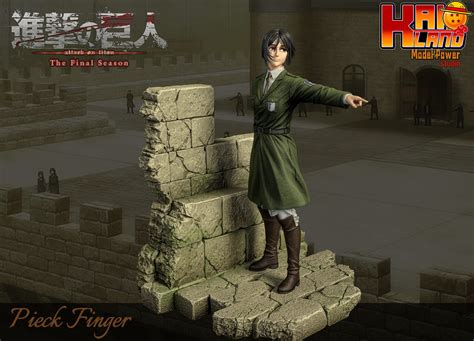 Pieck Finger confrontando a Eren Jaeger