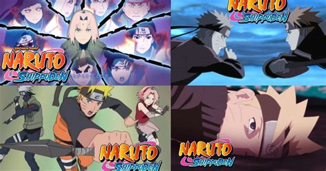 Lista de canciones de apertura de Naruto Shippuden