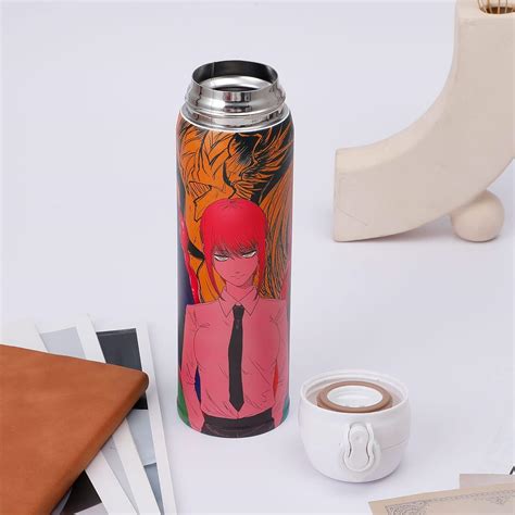 Botella de agua de Chainsaw Man con Pochita