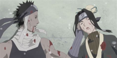 Zabuza y Haku en su momento final