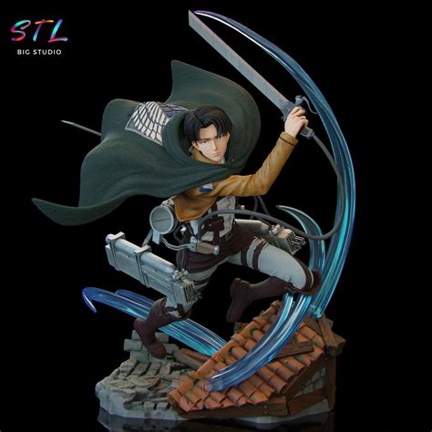 Diseño 3D de Levi Ackerman
