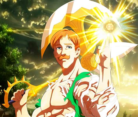Escanor junto a los Siete Pecados Capitales