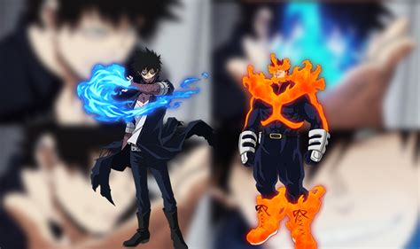 Dabi con sus caracteristicas quemaduras y vestimenta