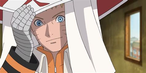 Naruto Uzumaki siendo nombrado Hokage